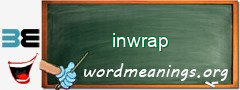 WordMeaning blackboard for inwrap